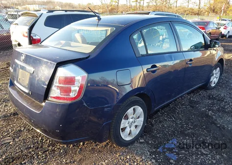 2008 Nissan Sentra 2.0 from USA, damaged, VIN 3N1AB61E48L731527
